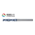 초경 2날 ALTiN 흑연가공용 롱생크 엔드밀 (2GEM)