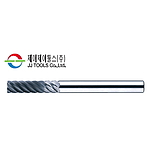 초경 6날 DIA 45˚ 헬릭스 흑연가공용 엔드밀 (6DEM)
