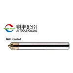 초경 2날 TiSiN 직선날 테이퍼 엔드밀 (2STEC 30˚)