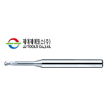 초경 2날 범용 마이크로 리브 볼 엔드밀 (2MRB)