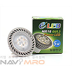 MR16 LED램프 (5W, GU5.3, 안정기비내장형)