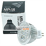 MR16 LED램프 (4W, GU5.3, 안정기비내장형)