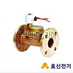 솔레노이드밸브 (스팀 상시열림형 플랜지타입)