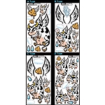 데코레이션 스티커 (날으는 젖소)