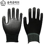 PU-PALM 코팅 폴리 장갑
