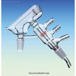 숏패스형 증류 헤드 (Vacuum Jacketed-type,glass Distillation Head)