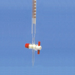 PTFE 플러그 투명 뷰렛