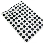 링가공 쇼핑백 세트 (Black Dot)