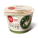 햇반 컵반 미역국밥