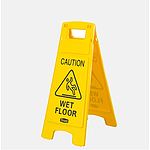 안전표지판 (CAUTION/WET FLOOR)