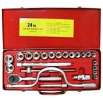 1/2인치 6각 소켓렌치 세트 (KSS-424KP)