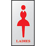 알루미늄사인 (숙녀용(LADIES))