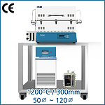 1200℃ 튜브전기로 Package (핫존 300mm/600mm)