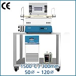 1500℃ 튜브전기로 Package (핫존 300mm)