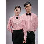 카라 스트라이프 셔츠
