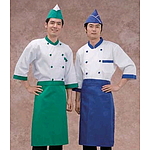 더블단추 7부 조리복