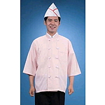 더블단추 7부 조리복