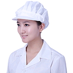 백색 여성 모자