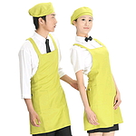 연두 H형 앞치마