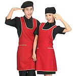 자주 X 바이어스 앞치마