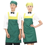 청녹 연두 X 앞치마