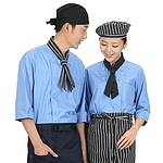 소라 더블칠부 조리복