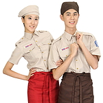 베이지 BAR 반팔셔츠
