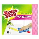 천연 펄프 행주