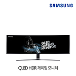 49형 FHD 커브드 QLED 게이밍 모니터 (LC49HG90DMKXKR)