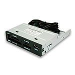 4포트 USB 2.0 카드리더기 (SFD-321F/T71U)