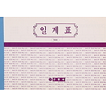 일계표