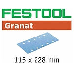사각 샌딩 페이퍼 (Granat STF 115X228)