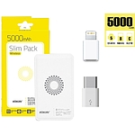 일체형 유/무선 보조배터리 (5000mAh)