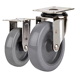 5인치 내부식용 캐스터 (TP5100/Plate/PLY Wheel)
