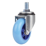 5인치 중하중용 캐스터 (OP5000 보급형/Threaded/HPU Wheel)