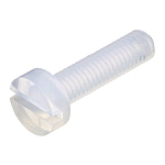 플라스틱 (PFA) Slotted cylinder head screw