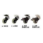 6인치 충격흡수식 캐스터 (GDS Series/HUD Wheel)