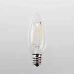 LED 백열 촛대구 (2W, E17, 안정기내장형)