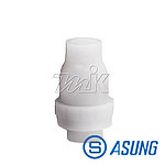 볼체크밸브 (나사타입, PVDF/FPM)