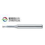 초경 2날 PMMA/PEEK/WAX 가공용 리브 볼 엔드밀 (2MRBD)