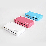 USB 2.0 샤벳 카드리더기 (CRD-25)