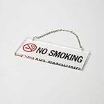 아크릴사인 걸이용 (NO SMOKING)