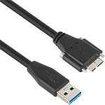 USB 3.1 A to Micro B (Lock) 케이블 (CBL-PD302MBH)