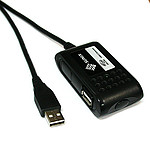 USB2.0 2포트 리피터 확장 케이블 (KW-210C)