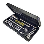 1/4"+3/8"6각 소켓렌치 세트 (21pcs)