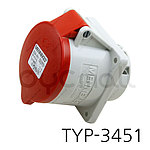 판넬형소켓(직선형,TYP-3451)
