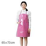 양면코팅 유광 방수 앞치마 (소, 주머니)