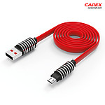 USB A to Micro 5핀 플랫 케이블