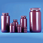 갈색 HDPE 광구병