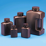 갈색 HDPE 사각병